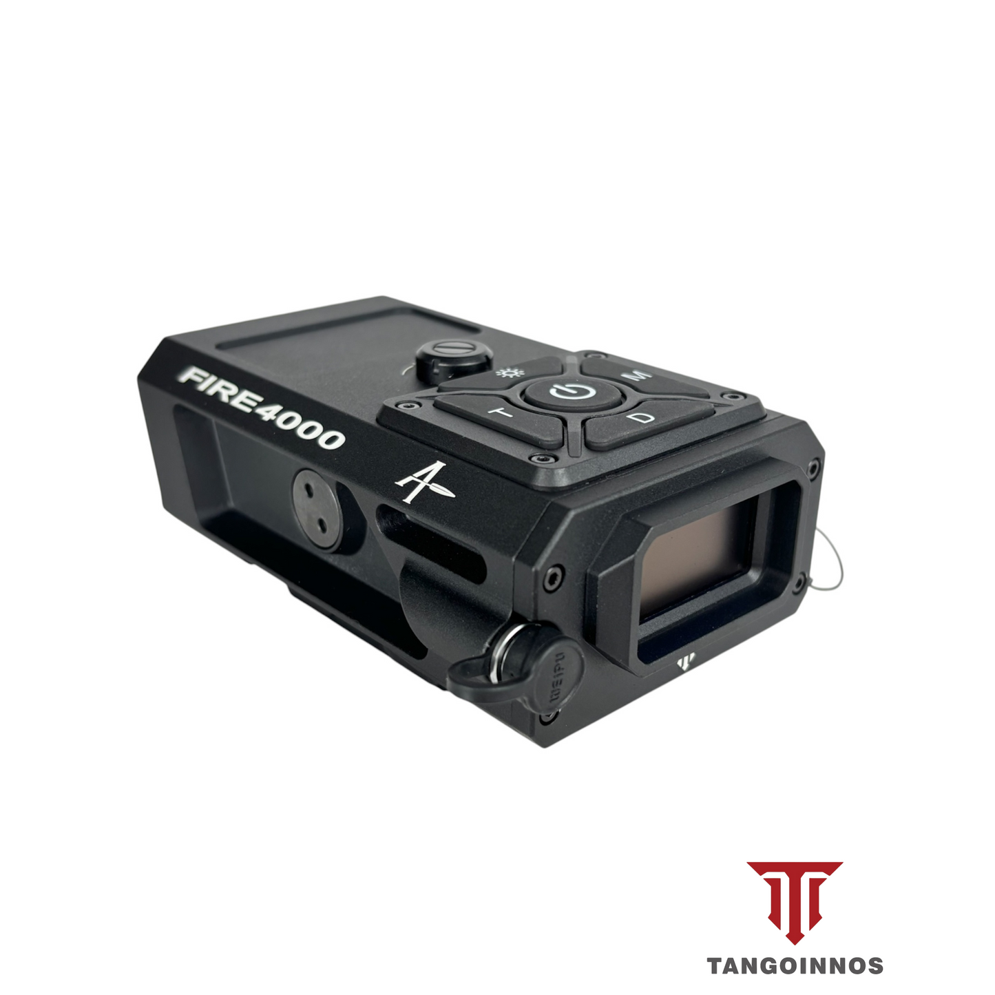 Front angled view of the Tango FIRE4000 laser range finder