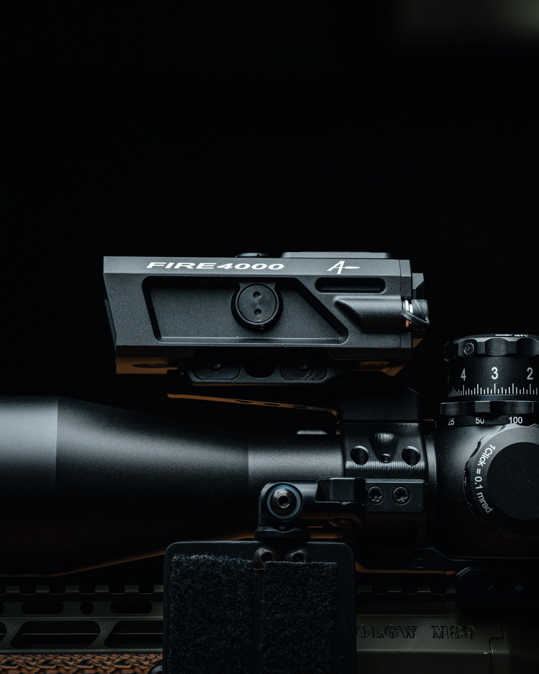 Tango FIRE4000 display and ranging interface during field use